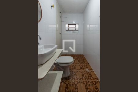 Banheiro  de casa para alugar com 1 quarto, 80m² em Parque Santa Madalena, São Paulo