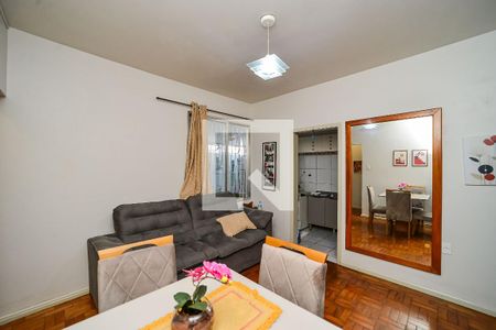 Sala de apartamento à venda com 1 quarto, 55m² em Jardim Lindóia, Porto Alegre