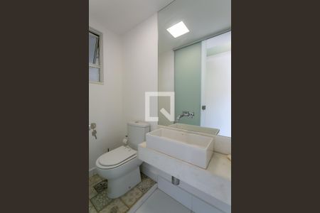 Lavabo de apartamento à venda com 4 quartos, 140m² em Mangabeiras, Belo Horizonte