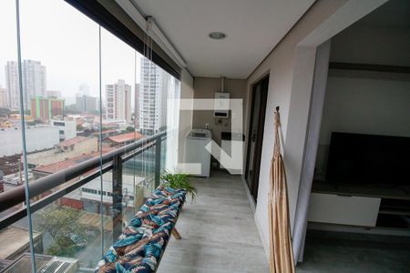 Sacada de apartamento à venda com 1 quarto, 40m² em Tatuapé, São Paulo