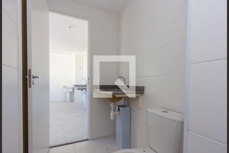 Banheiro de apartamento para alugar com 1 quarto, 33m² em Alto da Mooca, São Paulo