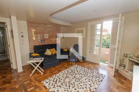 Sala de apartamento à venda com 2 quartos, 84m² em Rio Branco, Porto Alegre