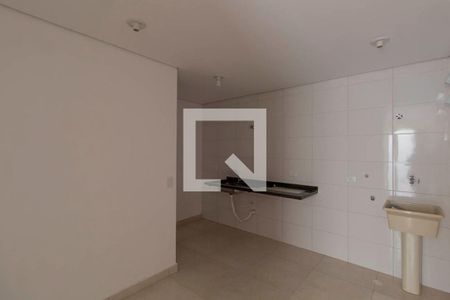 Sala e Cozinha Integrada de casa para alugar com 1 quarto, 30m² em Vila Pierina, São Paulo