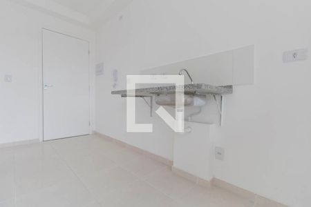 Sala e Cozinha Integrada de apartamento para alugar com 1 quarto, 30m² em Vila Guilhermina, São Paulo