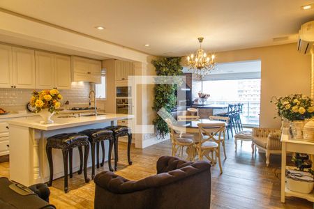 Sala de apartamento à venda com 2 quartos, 133m² em Mooca, São Paulo