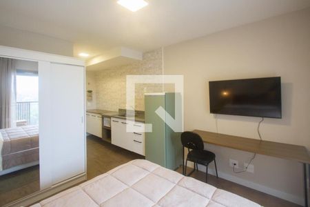 Sala/Quarto de apartamento à venda com 1 quarto, 25m² em Santo Amaro, São Paulo