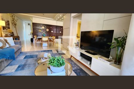Sala de apartamento para alugar com 2 quartos, 100m² em Ponta da Praia, Santos