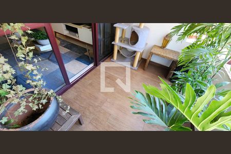 Varanda da Sala de apartamento para alugar com 2 quartos, 100m² em Ponta da Praia, Santos