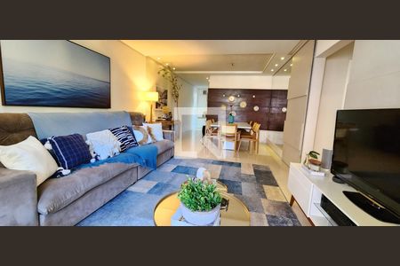 Sala de apartamento para alugar com 2 quartos, 100m² em Ponta da Praia, Santos