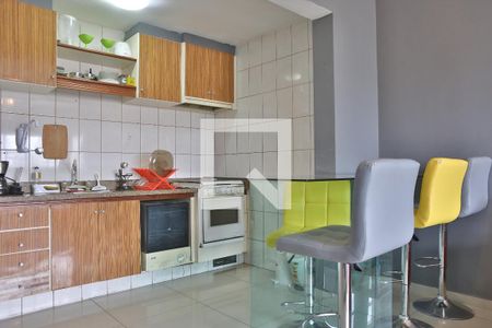 Cozinha Americana de apartamento para alugar com 2 quartos, 65m² em Gonzaga, Santos