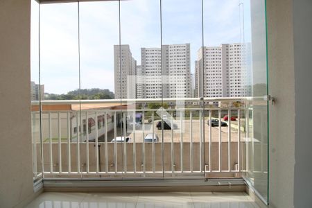 Varanda da sala de apartamento para alugar com 2 quartos, 63m² em Usina Piratininga, São Paulo
