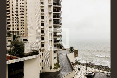 vista da Sacada de apartamento para alugar com 4 quartos, 125m² em Jardim Asturias, Guarujá