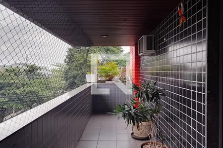 Varanda da Sala de apartamento à venda com 3 quartos, 157m² em Jardim Guanabara, Rio de Janeiro