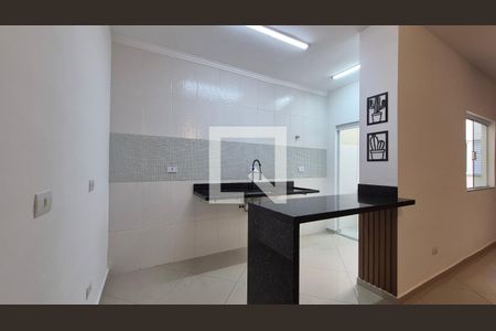 Cozinha de apartamento à venda com 2 quartos, 75m² em Vila Homero Thon, Santo André