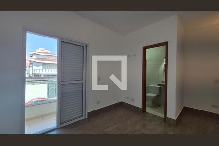 Suíte de apartamento à venda com 2 quartos, 75m² em Vila Homero Thon, Santo André