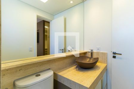 Apartamento à venda com 108m², 1 quarto e 2 vagasBanheiro da suíte