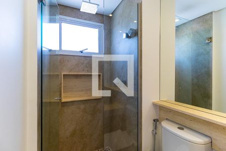 Apartamento à venda com 108m², 1 quarto e 2 vagasBanheiro da suíte