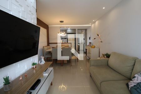 Sala de apartamento para alugar com 3 quartos, 64m² em Vila Industrial, Campinas