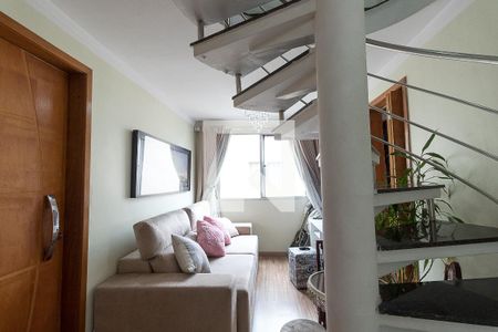 Sala 1 de apartamento à venda com 3 quartos, 108m² em Jardim São Nicolau, São Paulo