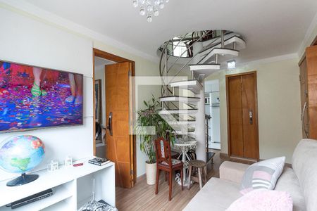 Sala 1 de apartamento à venda com 3 quartos, 108m² em Jardim São Nicolau, São Paulo