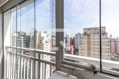 Varanda de apartamento para alugar com 2 quartos, 60m² em Vila Nova Conceição, São Paulo