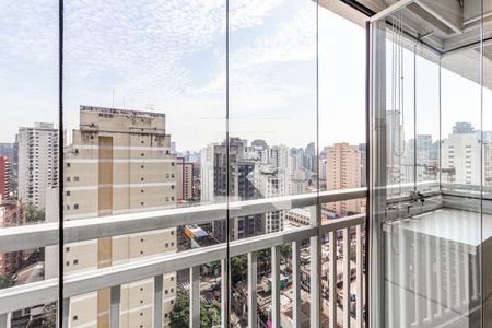 Varanda de apartamento para alugar com 2 quartos, 60m² em Vila Nova Conceição, São Paulo