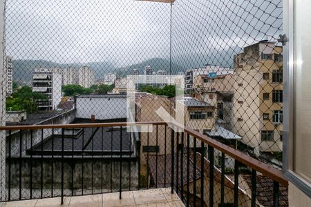 Varanda da Sala de apartamento para alugar com 3 quartos, 66m² em Grajau, Rio de Janeiro