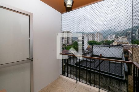 Varanda da Sala de apartamento para alugar com 3 quartos, 66m² em Grajau, Rio de Janeiro