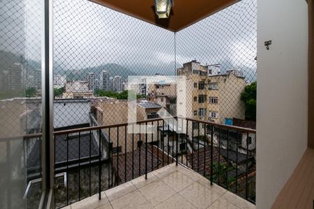 Varanda da Sala de apartamento para alugar com 3 quartos, 66m² em Grajau, Rio de Janeiro
