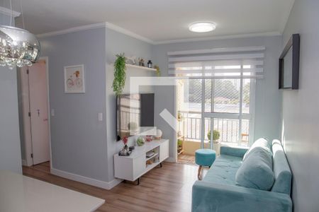 Sala de apartamento para alugar com 3 quartos, 58m² em Conceição, Diadema