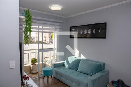Sala de apartamento para alugar com 3 quartos, 58m² em Conceição, Diadema