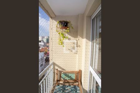 Varanda da Sala de apartamento para alugar com 3 quartos, 58m² em Conceição, Diadema