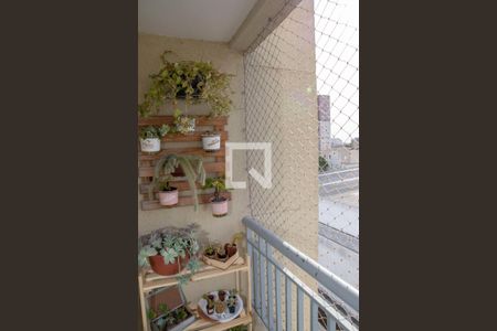 Varanda da Sala de apartamento para alugar com 3 quartos, 58m² em Conceição, Diadema