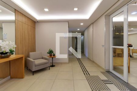 Apartamento à venda com 54m², 1 quarto e 1 vaga Apartamento à venda com 54m², 1 quarto e 1 vagaHall social