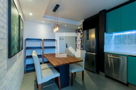 Sala de apartamento para alugar com 1 quarto, 54m² em Santo Amaro, São Paulo