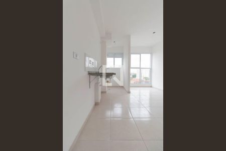 Sala e Cozinha Integrada de apartamento para alugar com 1 quarto, 29m² em Vila Guilhermina, São Paulo