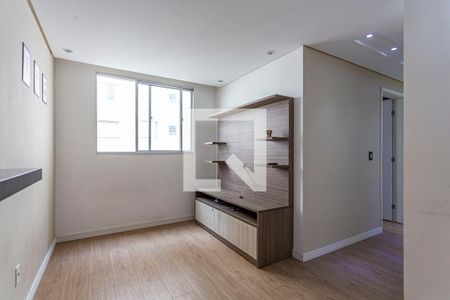 Sala de apartamento à venda com 2 quartos, 47m² em Vila Homero Thon, Santo André