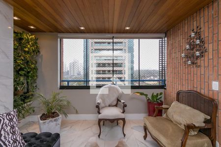 Apartamento à venda com 128m², 2 quartos e 2 vagasVaranda da Sala