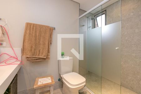 Apartamento à venda com 128m², 2 quartos e 2 vagasBanheiro da Suíte