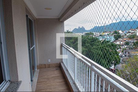 varanda de apartamento à venda com 2 quartos, 169m² em Taquara, Rio de Janeiro