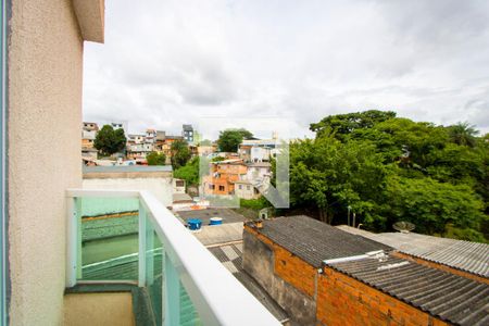 Varanda do quarto 1 de apartamento à venda com 2 quartos, 118m² em Vila Guaraciaba, Santo André