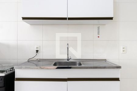 Sala e Cozinha de apartamento à venda com 1 quarto, 30m² em Jardim da Glória, São Paulo