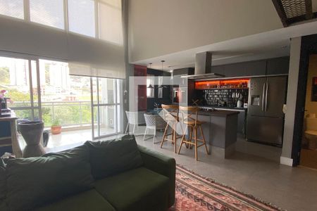 Sala de apartamento para alugar com 2 quartos, 98m² em Tamboré, Santana de Parnaíba