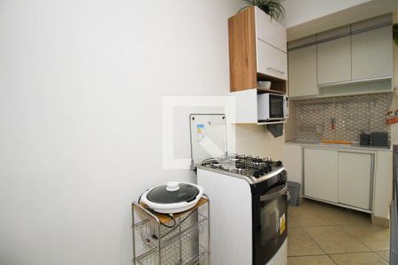 Cozinha de kitnet/studio à venda com 1 quarto, 36m² em Setor Habitacional Jardim Botânico (lago Sul), Brasília