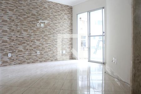 Sala de apartamento para alugar com 2 quartos, 55m² em Parque Sao Vicente, São Vicente