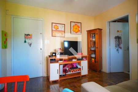 Sala de apartamento à venda com 1 quarto, 37m² em Santa Maria Goretti, Porto Alegre