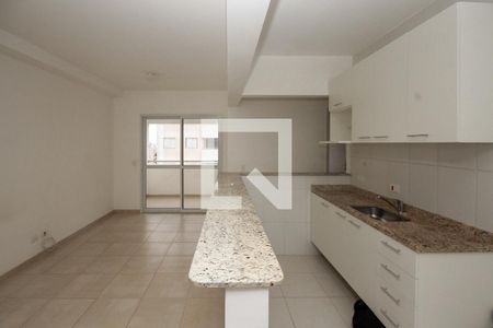 Sala e cozinha de apartamento à venda com 2 quartos, 56m² em Sapopemba, São Paulo