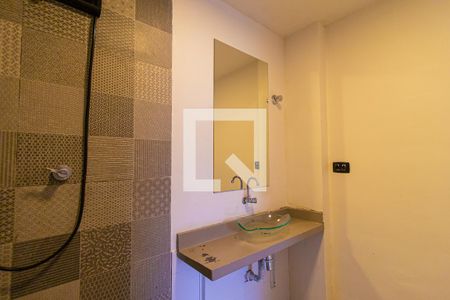 Studio para alugar com 45m², 1 quarto e sem vaga Studio para alugar com 45m², 1 quarto e sem vagaBanheiro