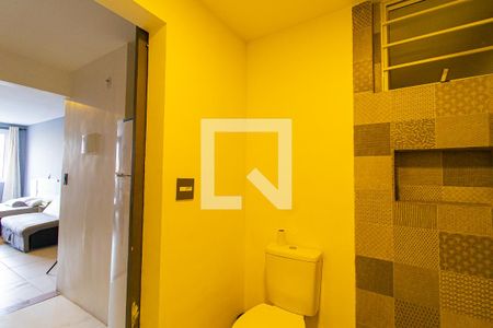 Studio para alugar com 45m², 1 quarto e sem vaga Studio para alugar com 45m², 1 quarto e sem vagaBanheiro