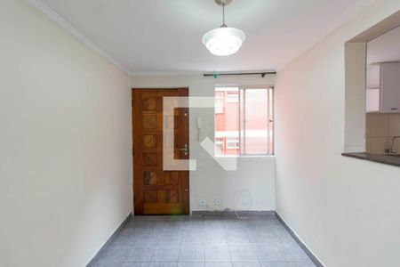 Sala  de apartamento para alugar com 2 quartos, 47m² em Conjunto Habitacional Padre Manoel da Nóbrega, São Paulo